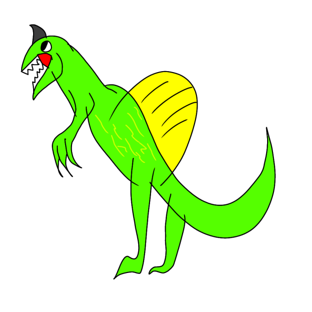 Carnotaurus and Spinosaurus Hybrid