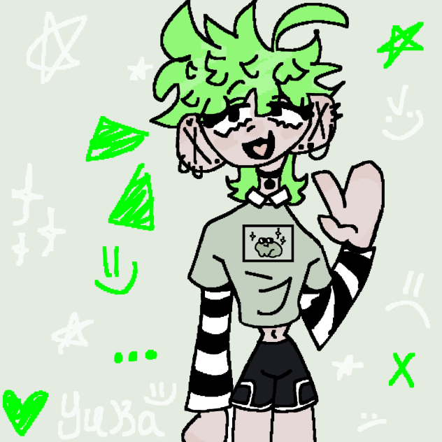 Hey !!🍀💚 - ibisPaint