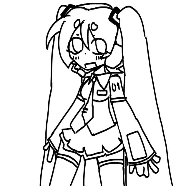 miku sketch