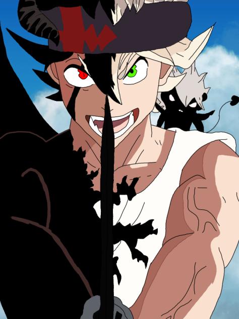 black Asta with liebe