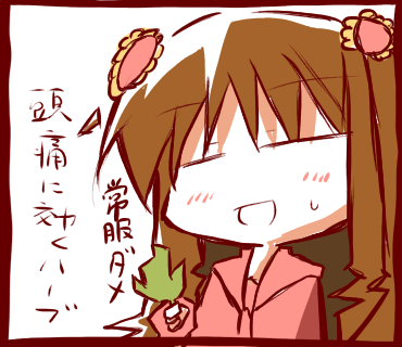 頭痛に効くハーブ。常服ダメ。