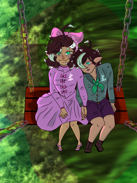 Swinging Under the Shade