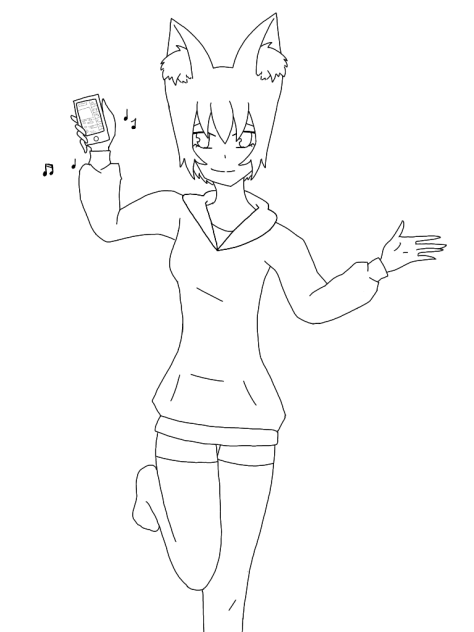 My oc line art