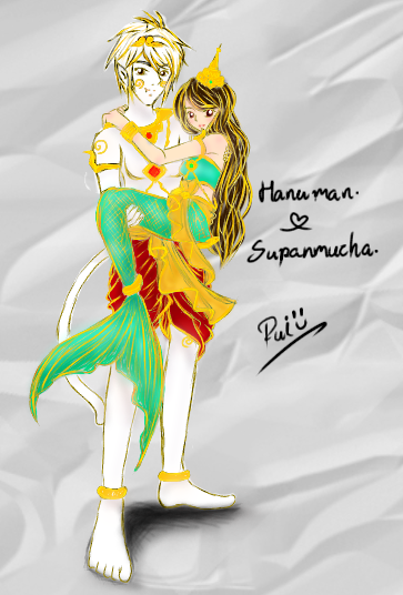 Hanuman&Supanmucha.