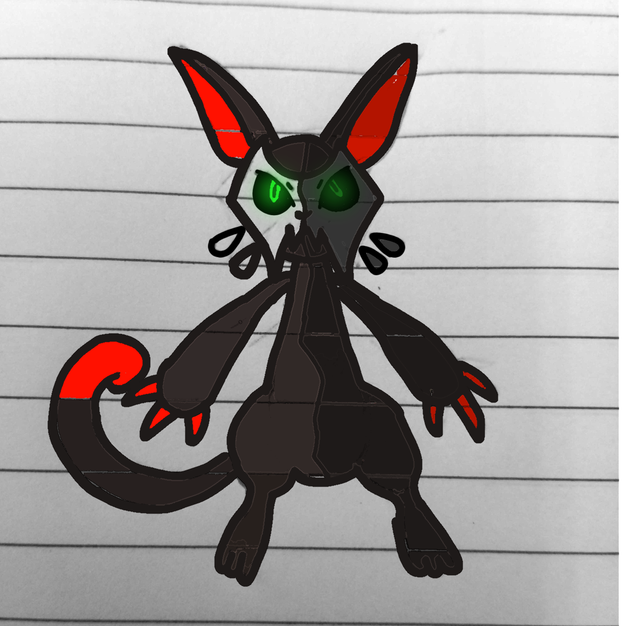 Corrupt Duskit Art Trial - ibisPaint