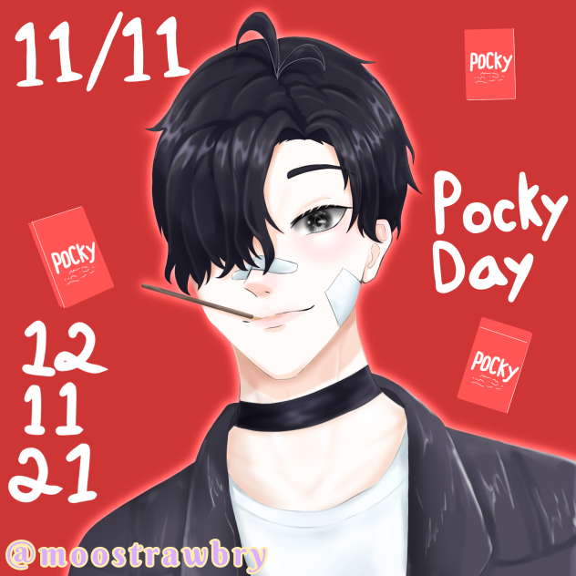 Mekhi Pocky Day 2021