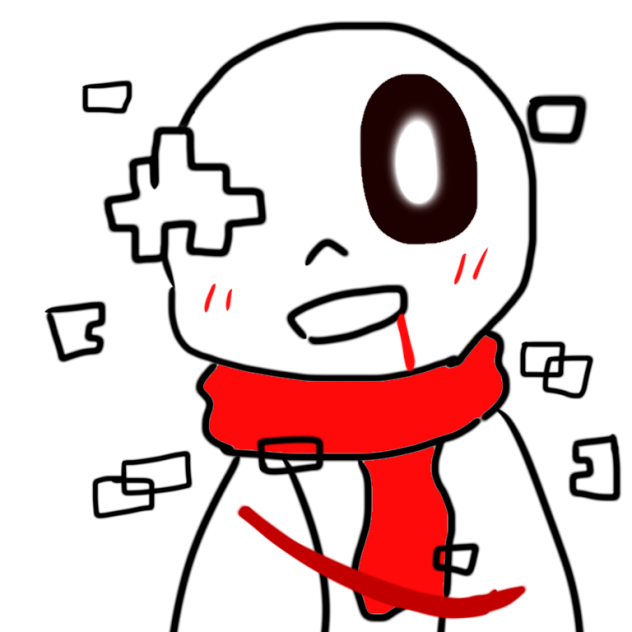 笑ってるジェノ君