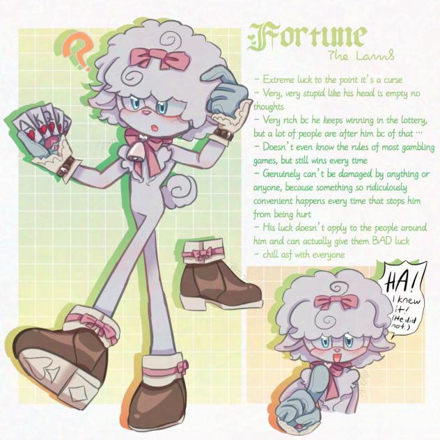 Fortune the Lamb (Sonic OC)