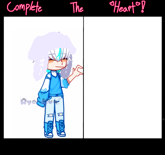 Idk complete the heart