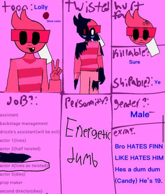 ANOTHER OC SHEET
