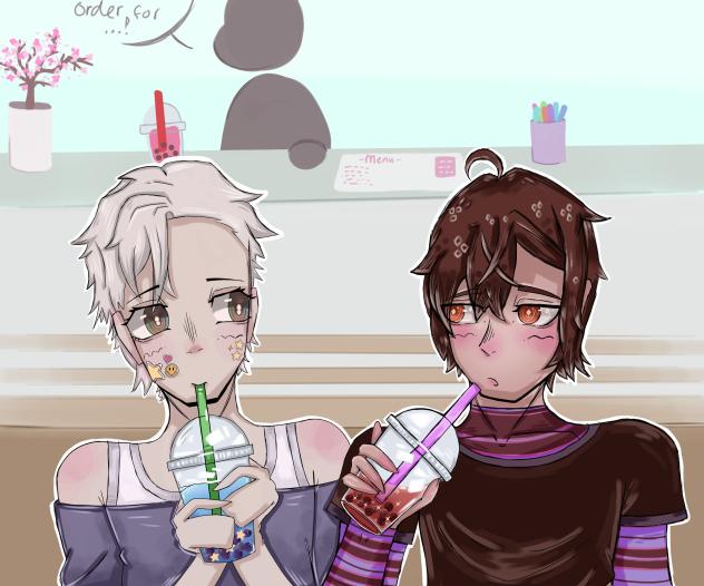 -. ݁₊ ⊹ . ݁Bubble tea🧋 ݁. ⊹ ₊ ݁.-
