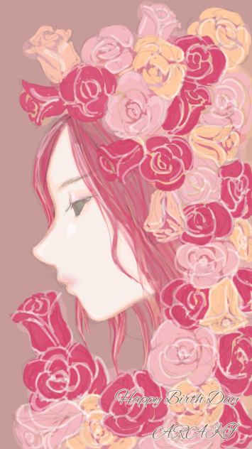Happy Birth Day あらきさん