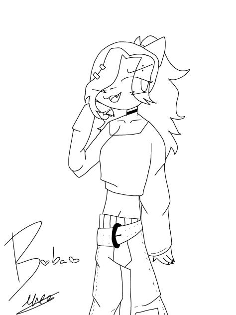 B♡ba wip! coloring is soon X3