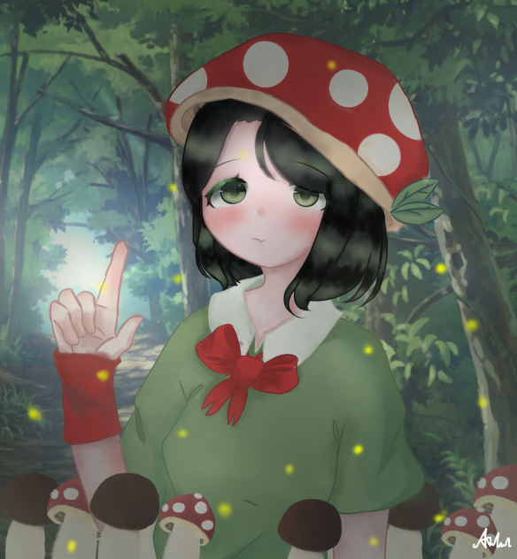 Mushroom girl 🍄