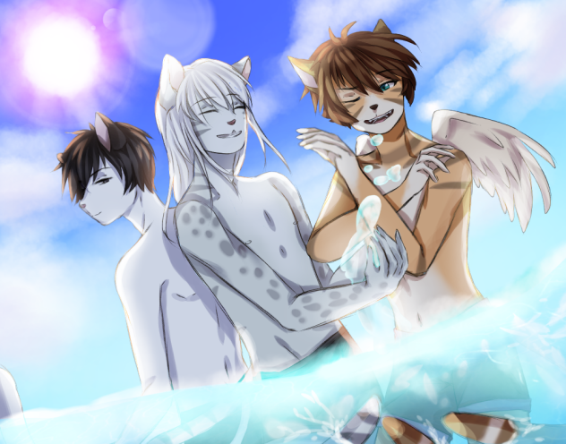 ⛱️ летние каникулы в мире Хазукашиков