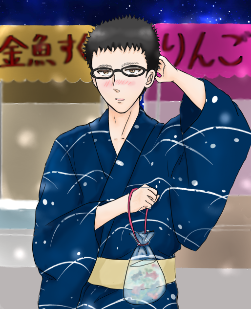 浴衣男子シリーズ　その1 風見裕也