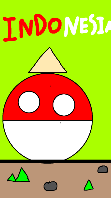 Indonesia Country Balls