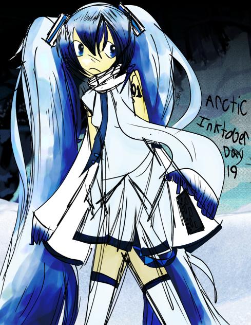 Snow Miku Fanart