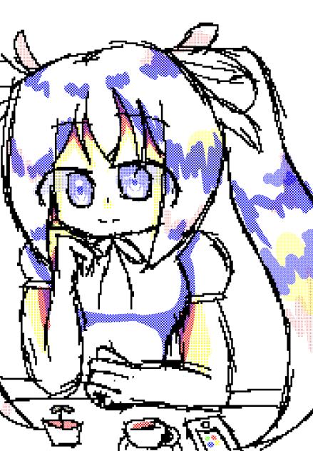 ただ髪の毛が動くだけのワールドイズマイン