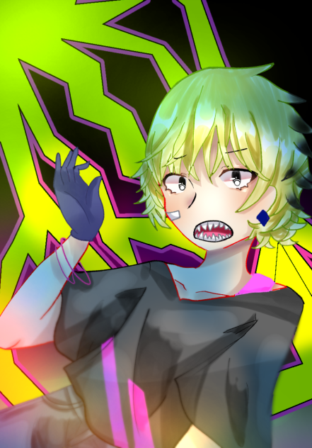 電撃刺し走る