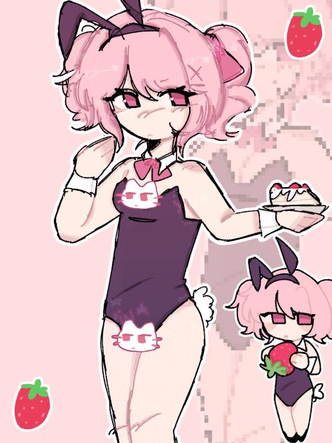 Oo strawberry bunny