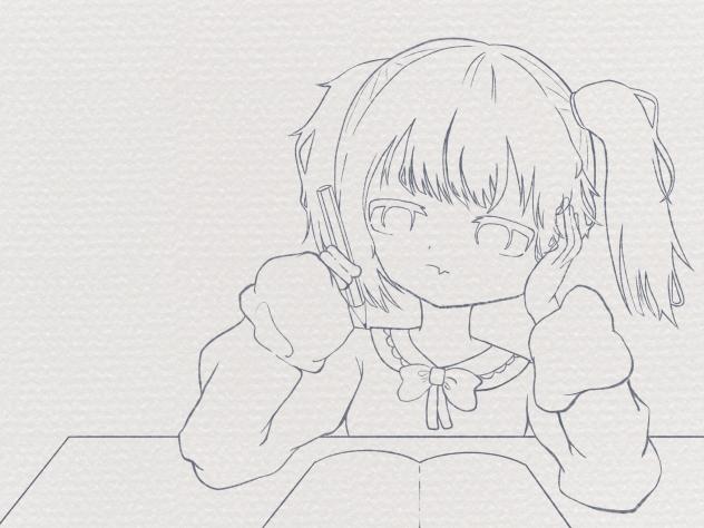 線画〜！！