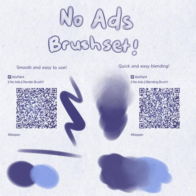 No Ads Rendering Brushes