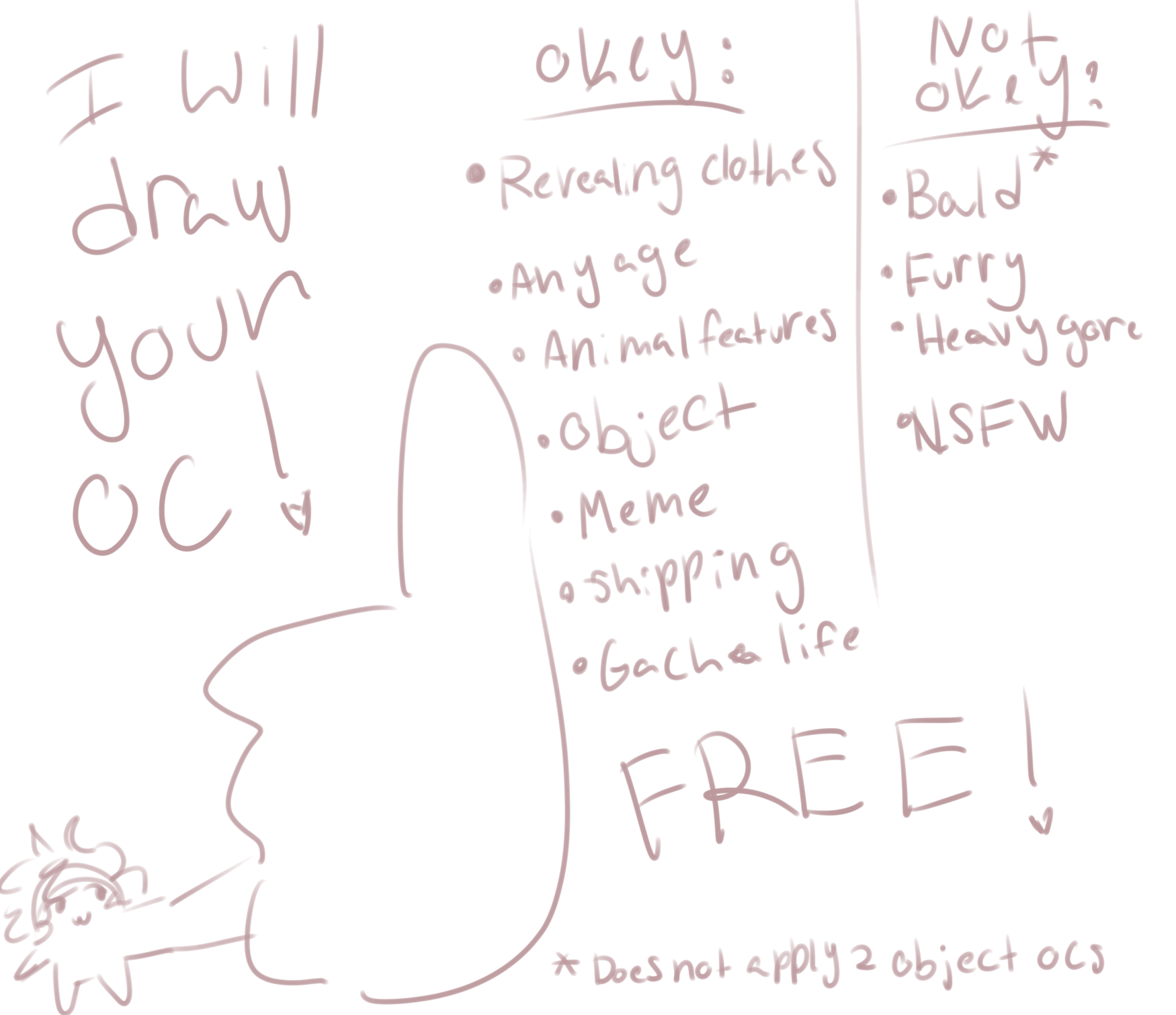 FREE OC COMMISSIONS! - ibisPaint