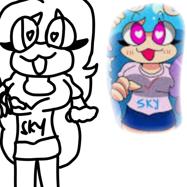 I tried to draw sky again, but its worse