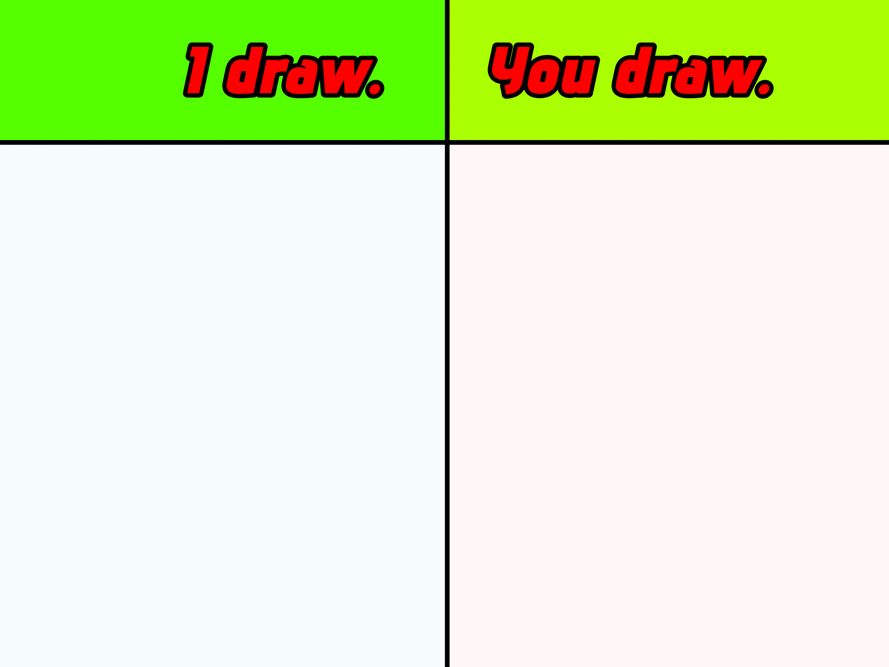 I draw you draw challenge! - ibisPaint