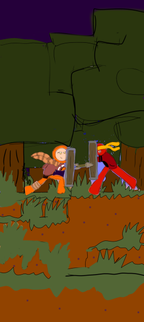 Alan Becker Fanart from Short Ricochet