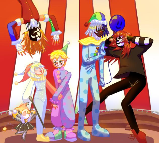 Mass attack clowns or jesters