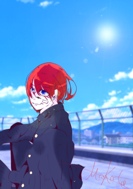 青空の中のサボり