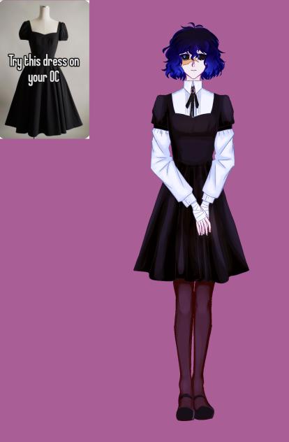 Trying Pinterest outfits on characters