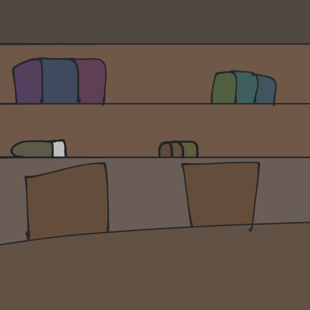 Main study hall - ibisPaint