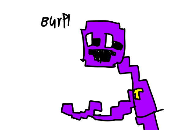 Goofy ahh purple guy fanart