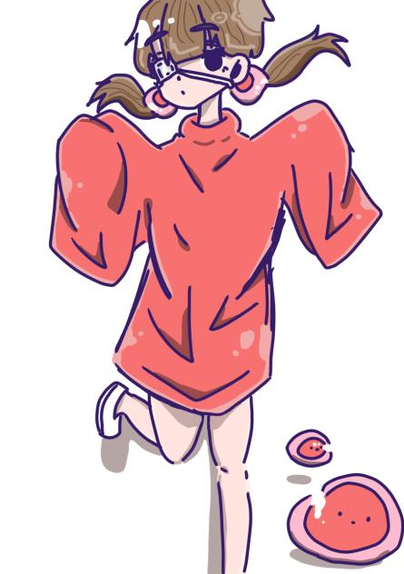 暇で描いた