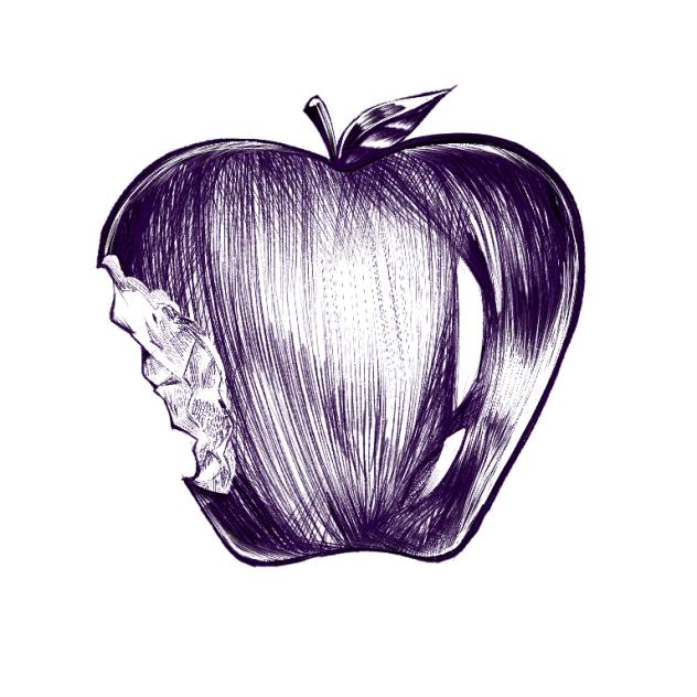 bitten apple