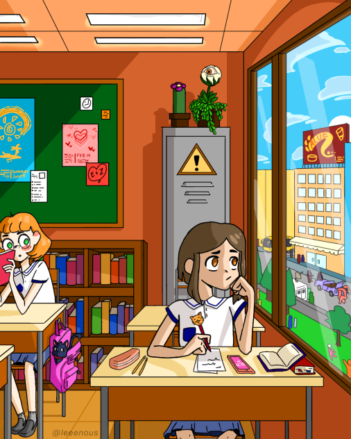 school 💖📚 - ibisPaint