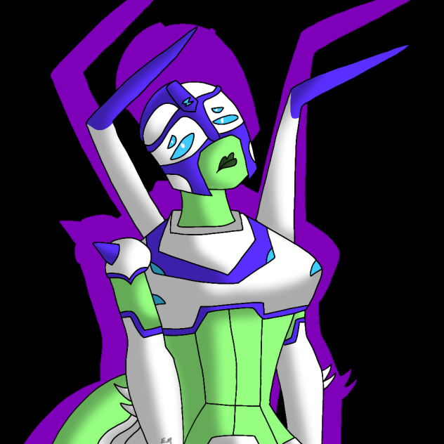 Shattered Glass Animated Blackarachnia