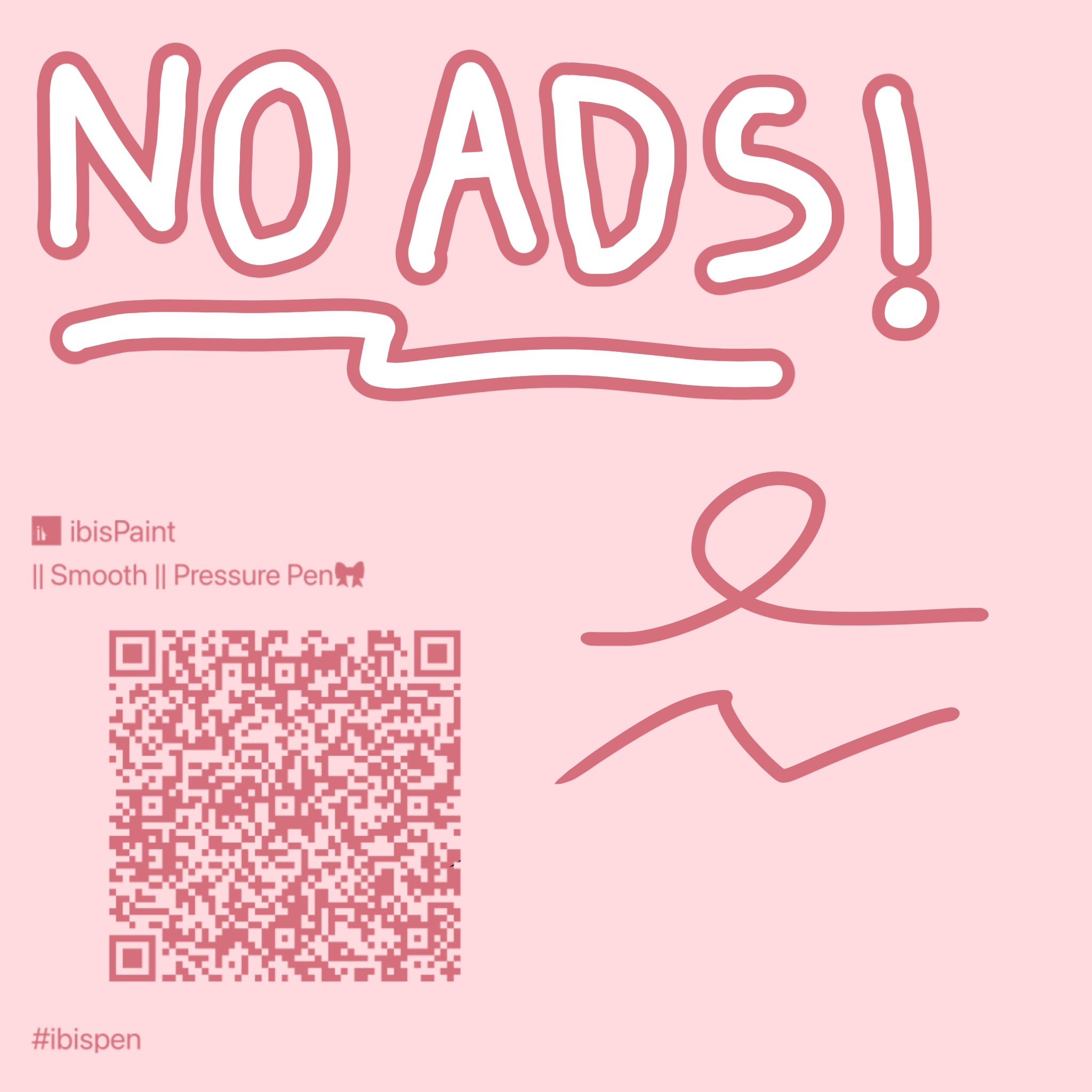 No ads! Smooth Pressure Pen🎀 - ibisPaint