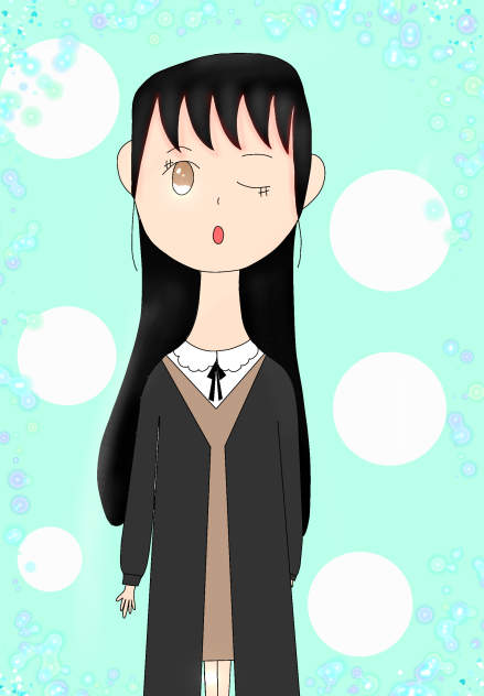 黒髪ロングちゃんの制服