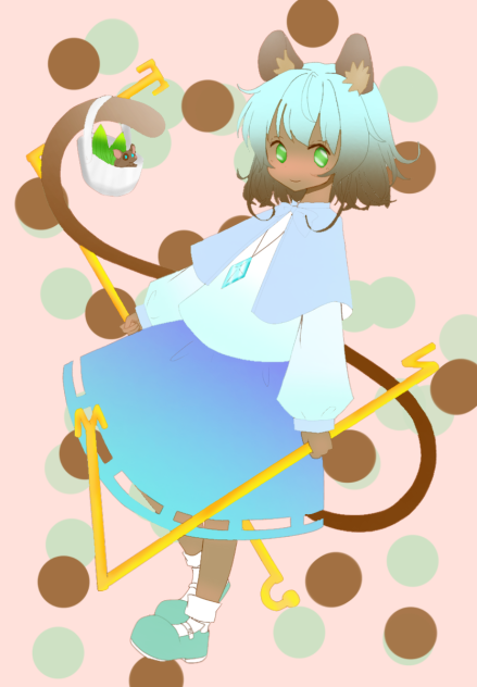 mint the mouse girl