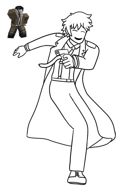 I drew myself
