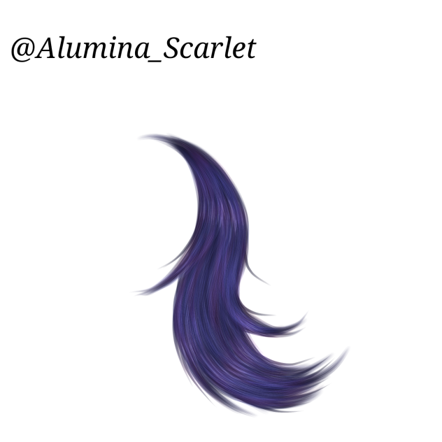 Hair shading test - ibisPaint