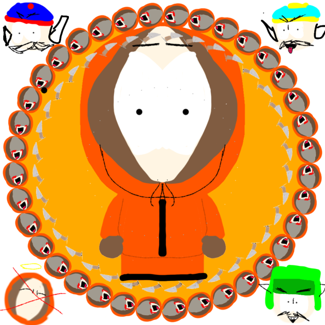O sofrimento de kenny...