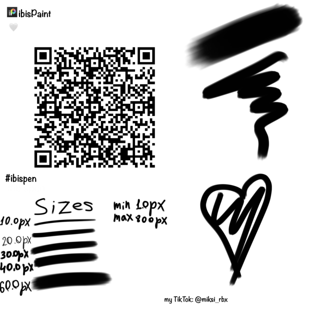 ibisPaint pen “🤍” ibisPaint