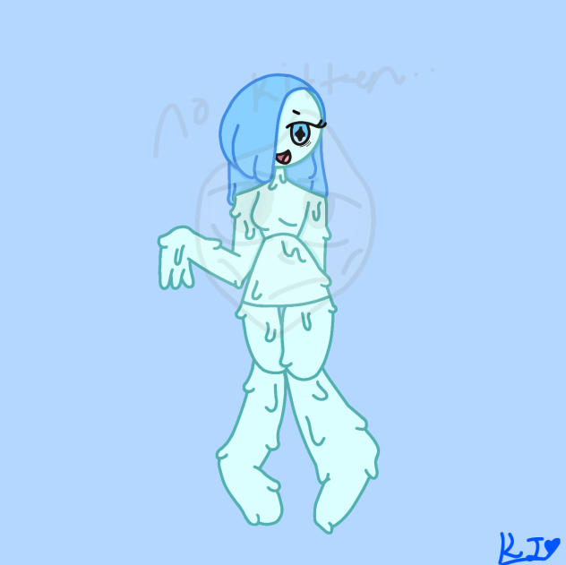 My tadc oc. Gloomy goo