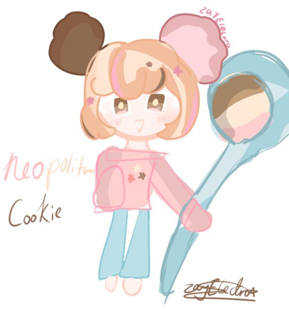 •Neopolitan cookie!•