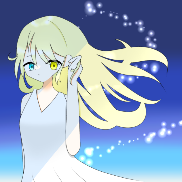 はいオッドアイでしたぁー